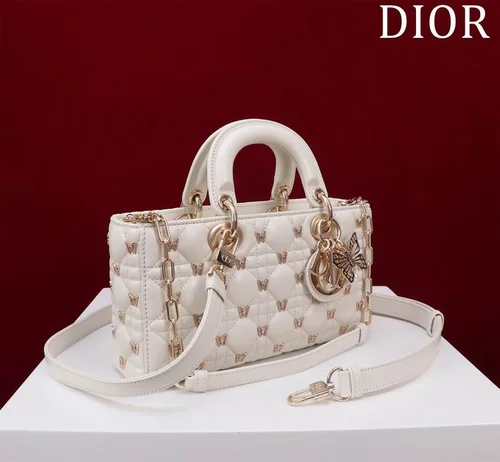 Dior Original Lady Bag Medium Authentic Cannage Luxury