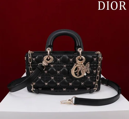 Dior Original Lady Bag Medium Authentic Cannage Luxury