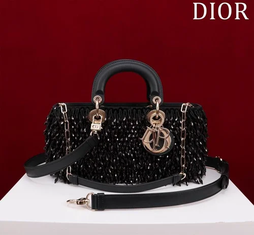 Dior Original Lady Bag Medium Authentic Cannage Luxury