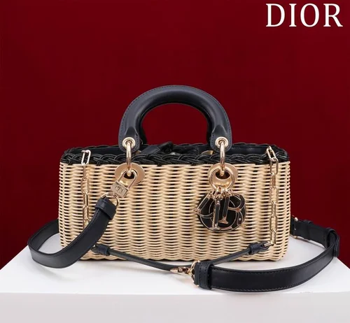 Dior Original Lady Bag Medium Authentic Cannage Luxury