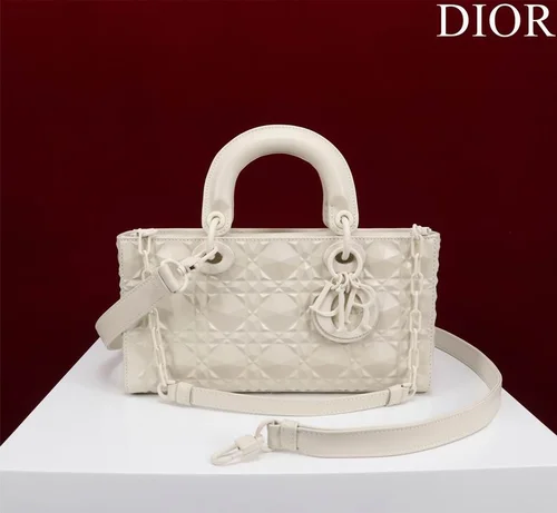 Dior Original Lady Bag Medium Authentic Cannage Luxury