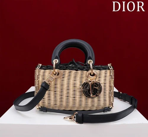 Dior Original Lady Bag Medium Authentic Cannage Luxury