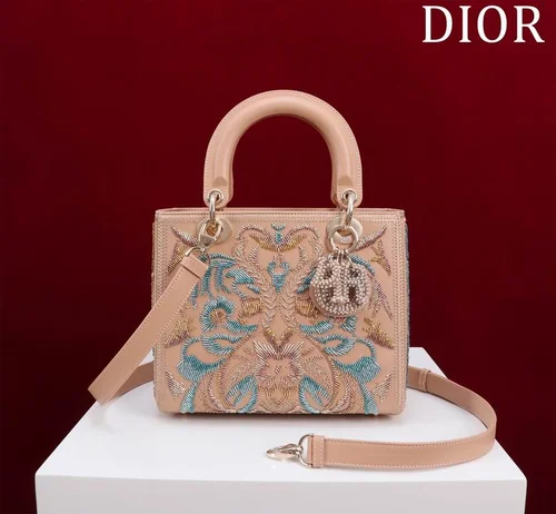Dior Original Lady Bag Medium Authentic Cannage Luxury
