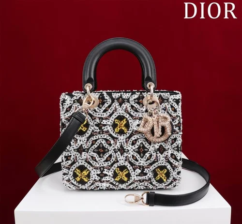 Dior Original Lady Bag Medium Authentic Cannage Luxury