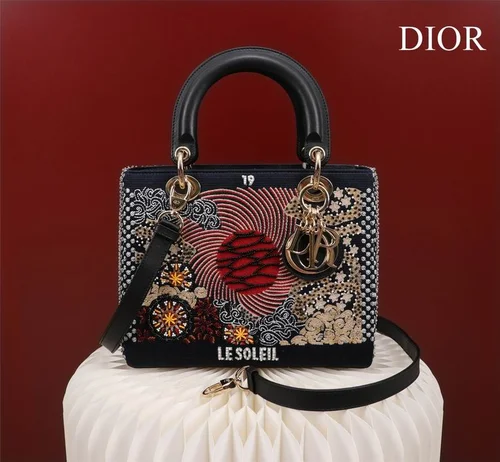 Dior Original Lady Bag Medium Authentic Cannage Luxury