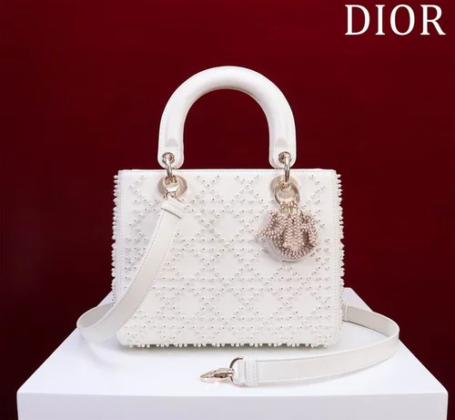 Dior Original Lady Bag Medium Authentic Cannage Luxury