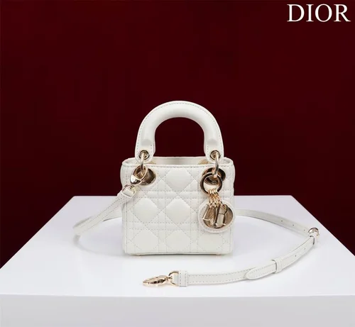 Dior Original Lady Bag Medium Authentic Cannage Luxury