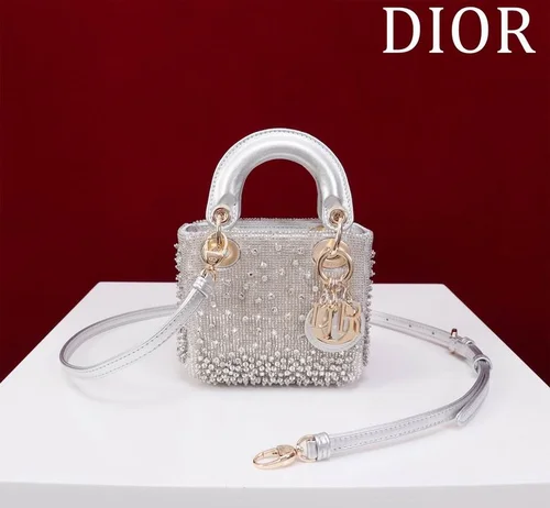 Dior Original Lady Bag Medium Authentic Cannage Luxury