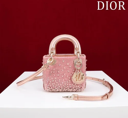 Dior Original Lady Bag Medium Authentic Cannage Luxury