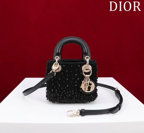 Dior Original Lady Bag Medium Authentic Cannage Luxury