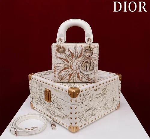 Dior Original Lady Bag Medium Authentic Cannage Luxury