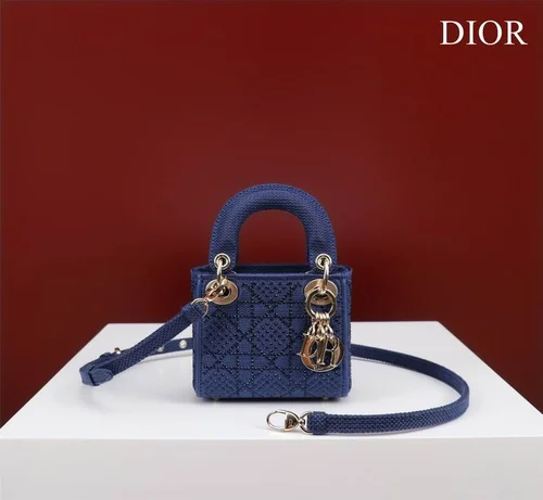 Dior Original Lady Bag Medium Authentic Cannage Luxury