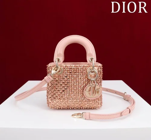 Dior Original Lady Bag Medium Authentic Cannage Luxury