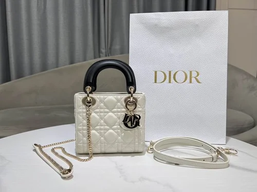 Dior Original Lady Bag Medium Authentic Cannage Luxury