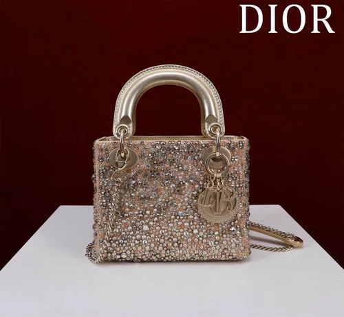 Dior Original Lady Bag Medium Authentic Cannage Luxury