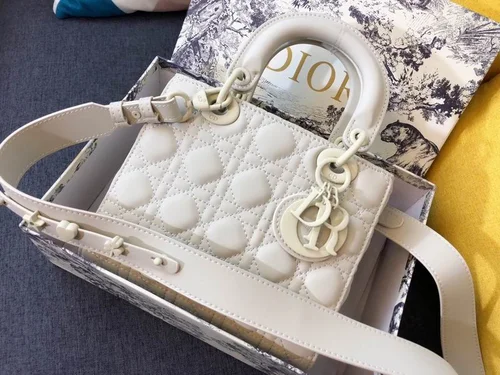 Dior Original Lady Bag Medium Authentic Cannage Luxury