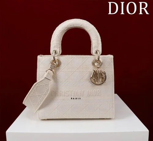 Dior Original Lady Bag Medium Authentic Cannage Luxury