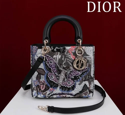 Dior Original Lady Bag Medium Authentic Cannage Luxury