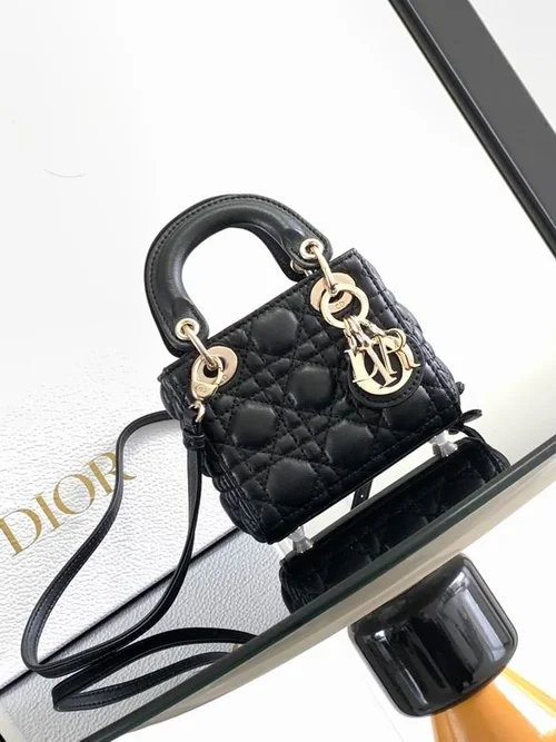 Dior Original Lady Bag Medium Authentic Cannage Luxury