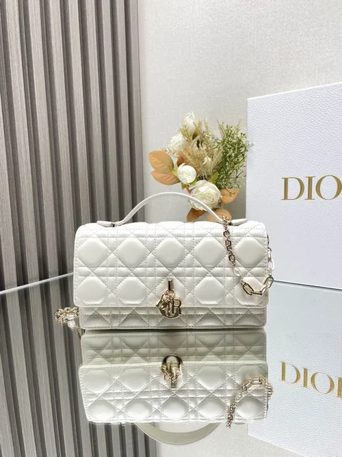 Dior Original Lady Bag Medium Authentic Cannage Luxury