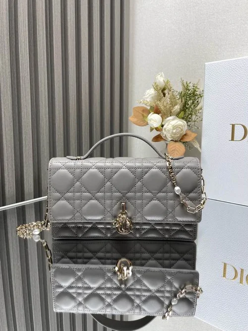 Dior Original Lady Bag Medium Authentic Cannage Luxury
