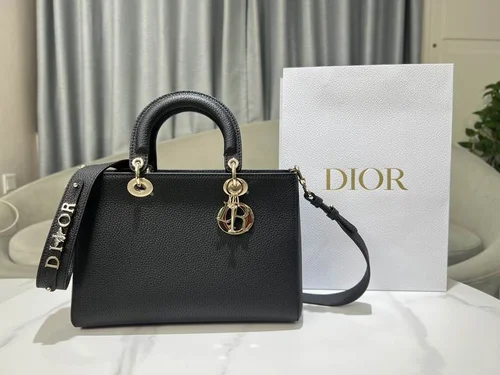 Dior Original Lady Bag Medium Authentic Cannage Luxury