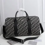 Dior Original Lingot Large Travel Bag Authentic Canvas Luxury