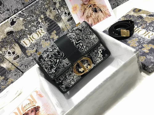 Dior Original Montaigne Large Tote Authentic Canvas Luxury