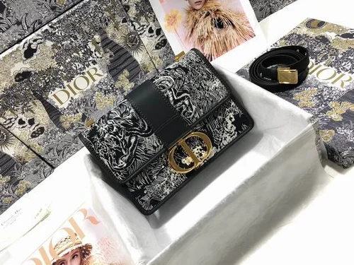 Dior Original Montaigne Large Tote Authentic Canvas Luxury