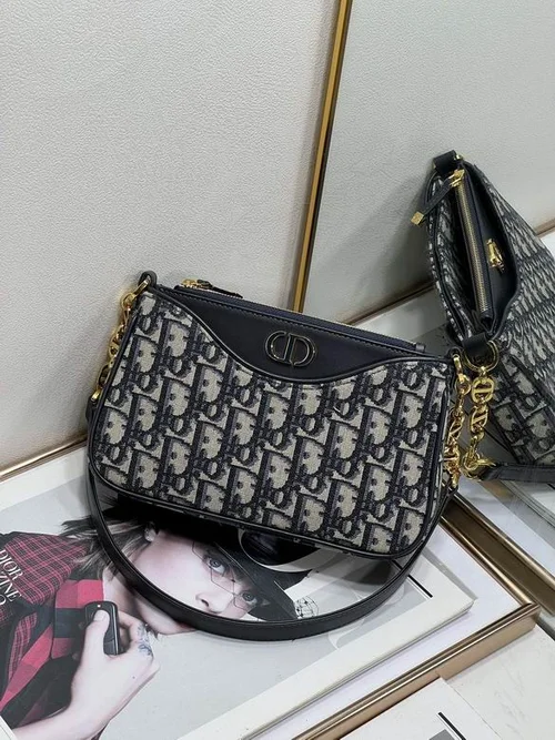 Dior Original Montaigne Large Tote Authentic Canvas Luxury