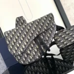 Dior Original Saddle Women Bag Authentic Oblique Luxury