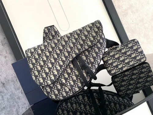 Dior Original Saddle Women Bag Authentic Oblique Luxury