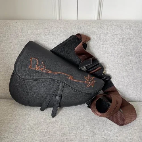 Dior Original Saddle Women Bag Authentic Oblique Luxury