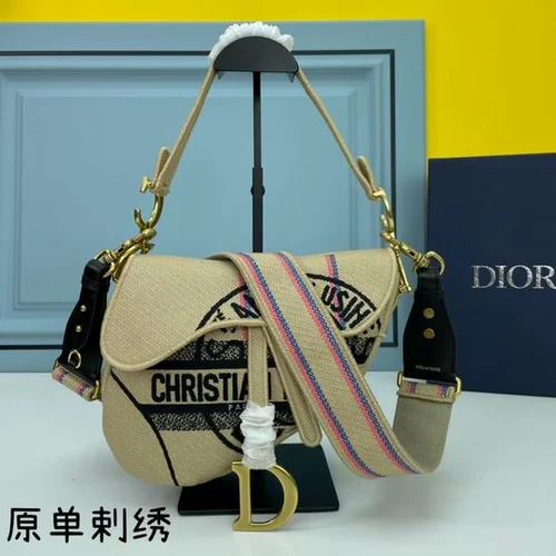 Dior Original Saddle Women Bag Authentic Oblique Luxury