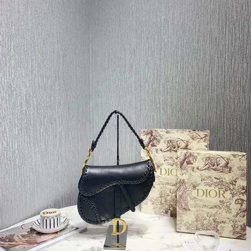 Dior Original Saddle Women Bag Authentic Oblique Luxury