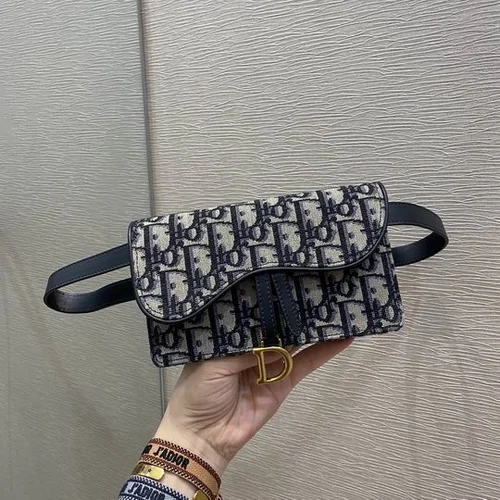 Dior Original Saddle Women Bag Authentic Oblique Luxury