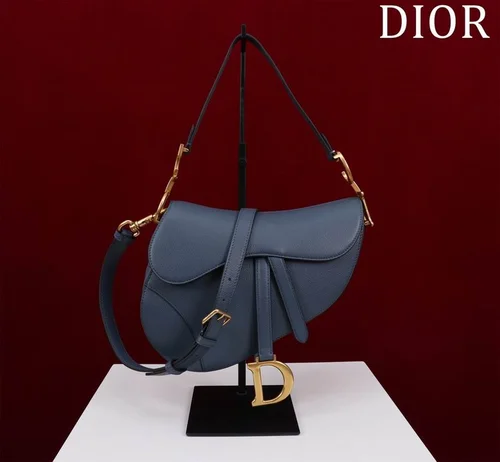 Dior Original Saddle Women Bag Authentic Oblique Luxury