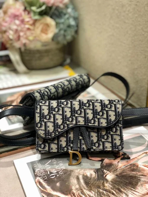 Dior Original Saddle Women Bag Authentic Oblique Luxury