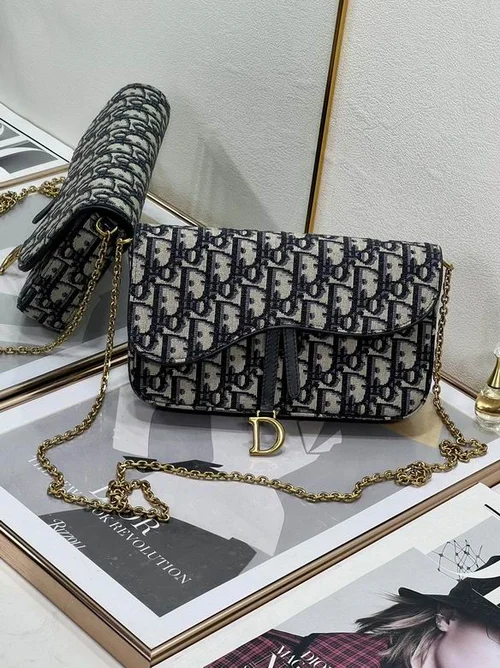 Dior Original Saddle Women Bag Authentic Oblique Luxury