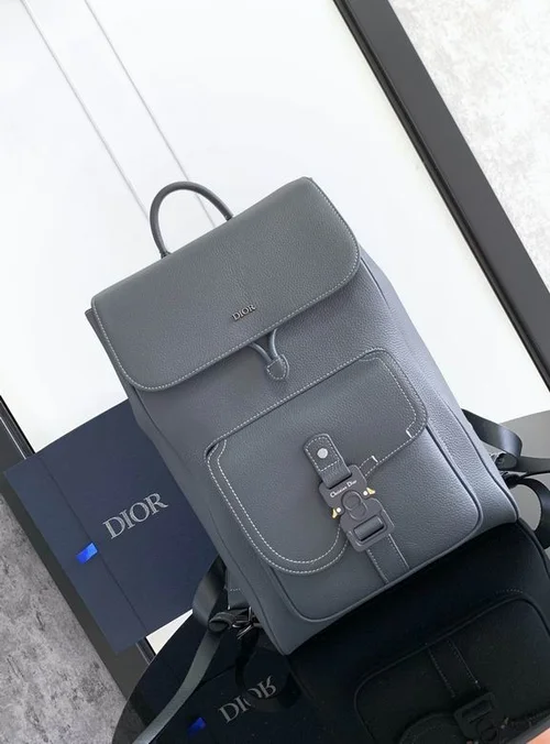 Dior Original Backpack Large Authentic Oblique Canvas Luxury