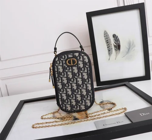 Dior Original Backpack Large Authentic Oblique Canvas Luxury