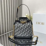 Dior Original Bucket Bag Small Authentic Drawstring Luxury
