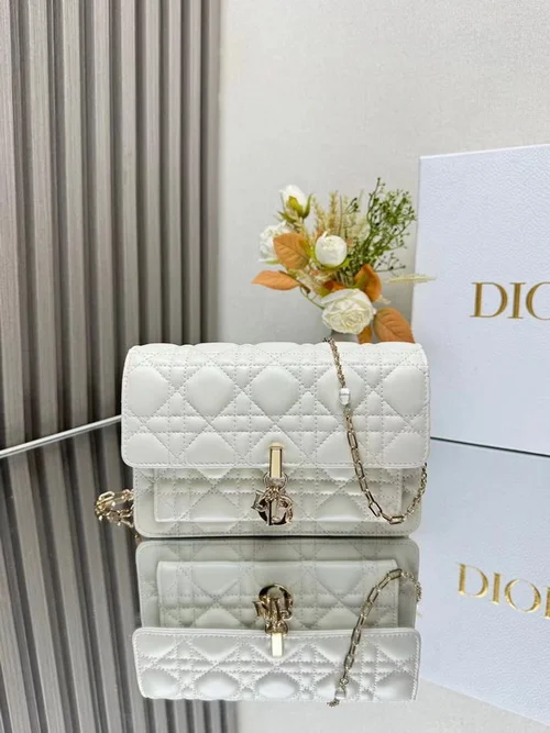 Dior Original Women's Handbag Authentic Quilted Luxury