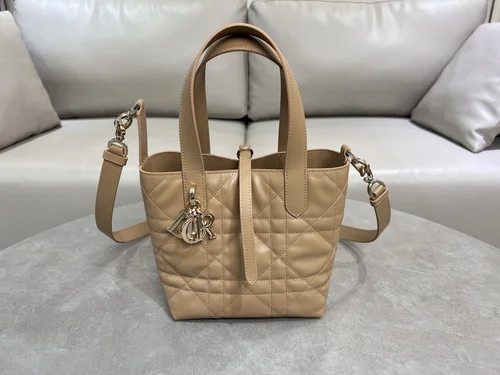 Dior Original Basket Woven Tote Authentic Luxury Designer