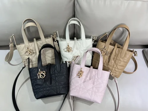 Dior Original Basket Woven Tote Authentic Luxury Designer