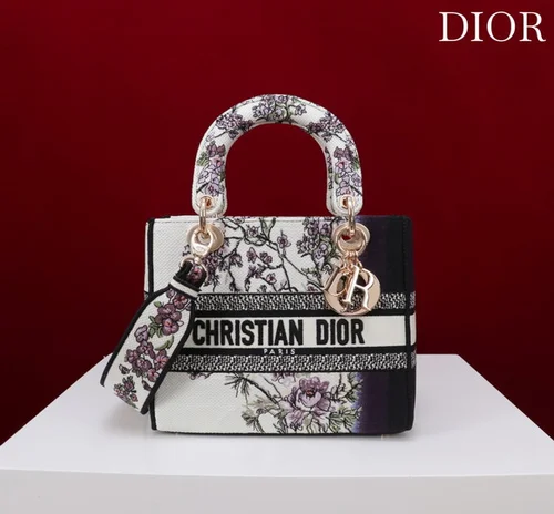 Dior Original Book Tote Large Authentic Embroidery Luxury