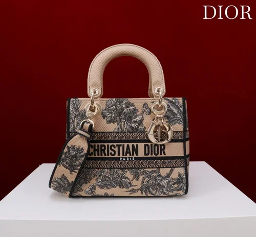 Dior Original Book Tote Large Authentic Embroidery Luxury
