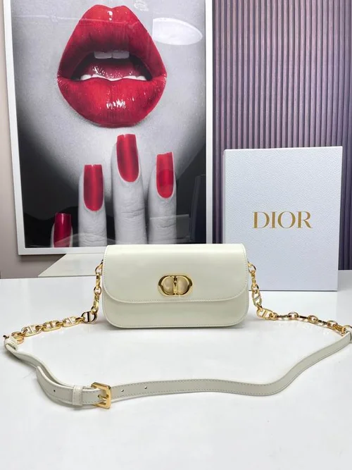Dior Original Caro Small Chain Bag Authentic Quilted Luxury