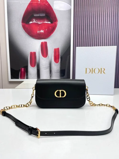 Dior Original Caro Small Chain Bag Authentic Quilted Luxury