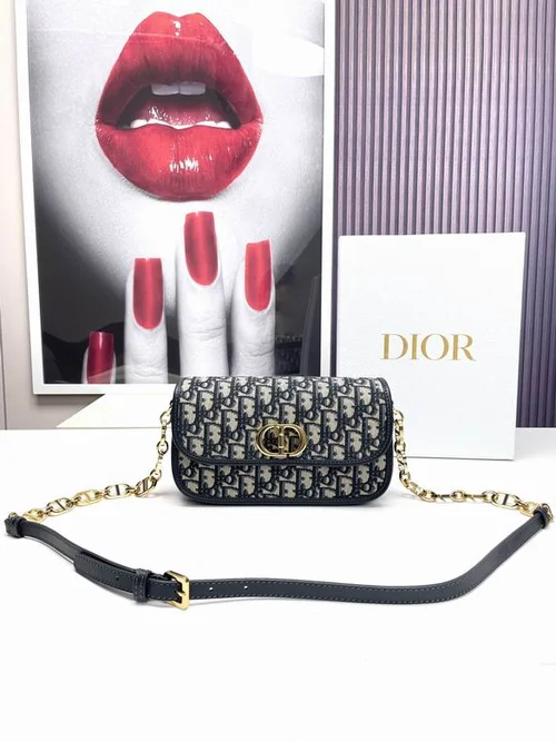 Dior Original Caro Small Chain Bag Authentic Quilted Luxury